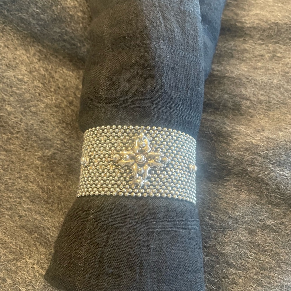 Sergio Gutierrez Brand New Liquid Silver Bracelet.
